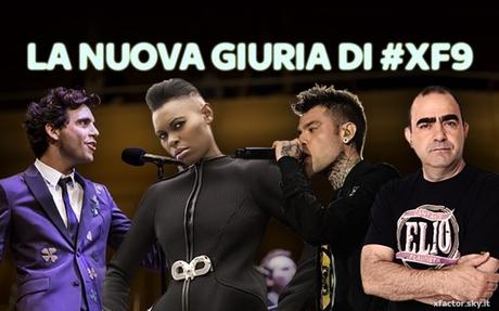 Sky Uno - Skin, Elio, Mika e Fedez, ecco la giuria ufficiale di #XF9