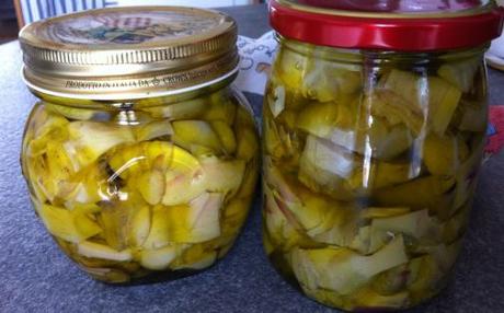 carciofi sott'olio