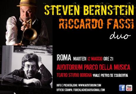Steven Bernstein e Riccardo Fassi presentano il nuovo progetto in duo all`Auditorium Parco della Musica.