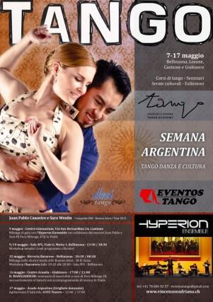 “Semana Argentina 2015″, a Tutto Tango Argentino dal 7 al 17 Maggio