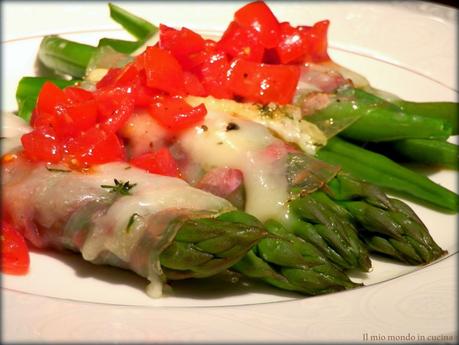 INVOLTINI di verdure con PANCETTA e ASIAGO