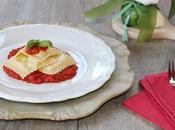 Ravioli Burrata salsa Pomodoro