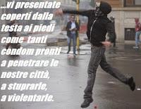 Black bloc, delinquenti con l'aggravante della vigliaccheria.