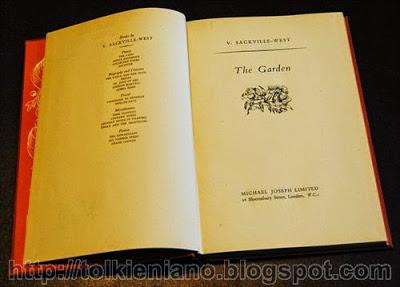 The Garden di Sackville-West appartenuto a Priscilla Tolkien, 1947