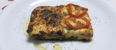 Pasticcio bianco di melanzane