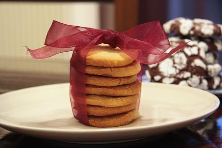 Biscotti sablés allo zenzero candito // Candied Ginger Cookies