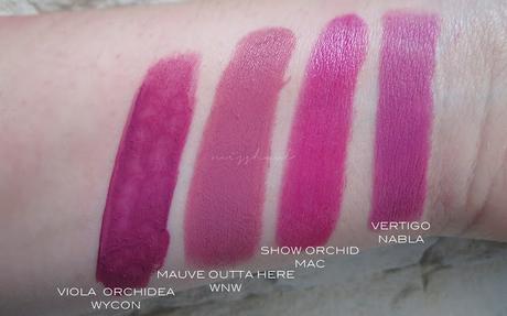 (Tutti i ) ROSSETTI DIVA CRIME NABLA - IMPRESSIONI, SWATCHES E COMPARAZIONI