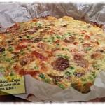 Frittata al forno: ricetta e idee menu per mangiare sano con gusto