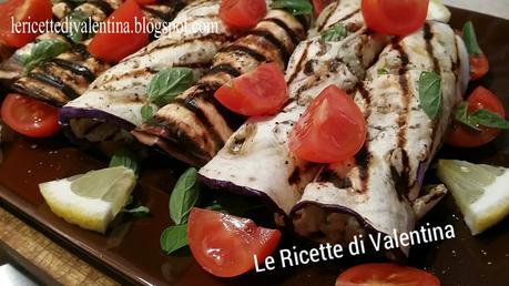 Involtini di melanzana e nasello (ricetta bimby)