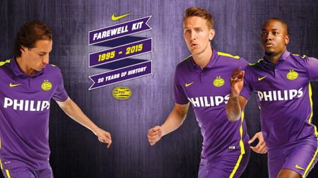 Psv, maglia viola: omaggio Nike che lascia dopo 20 anni