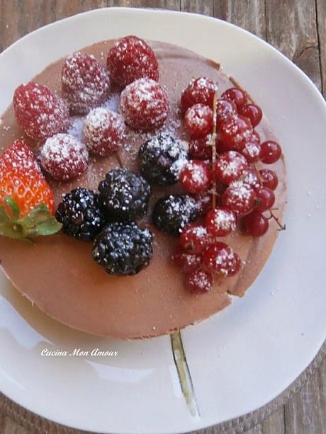 Cheesecake alla Nutella e Frutti di Bosco