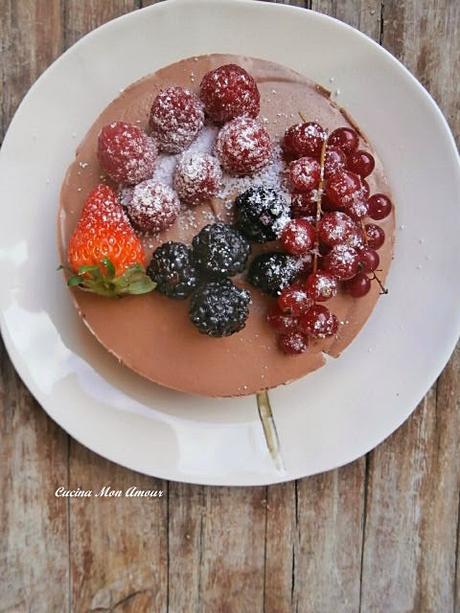 Cheesecake alla Nutella e Frutti di Bosco