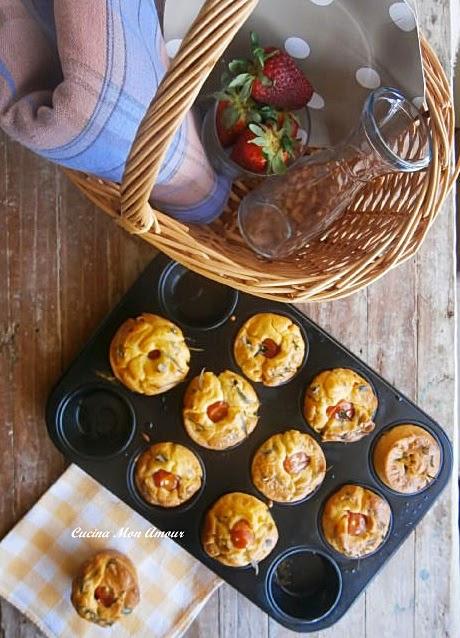 Muffin alla Pizzaiola con Tante Erbe Aromatiche