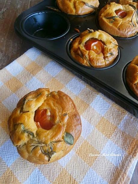 Muffin alla Pizzaiola con Tante Erbe Aromatiche