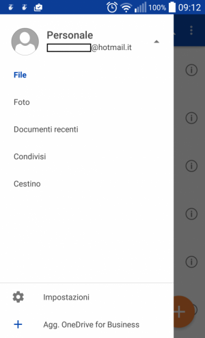 Come modificare le impostazioni di caricamento delle foto su Onedrive per Android