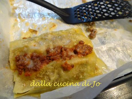 Cannelloni carciofi e ragù