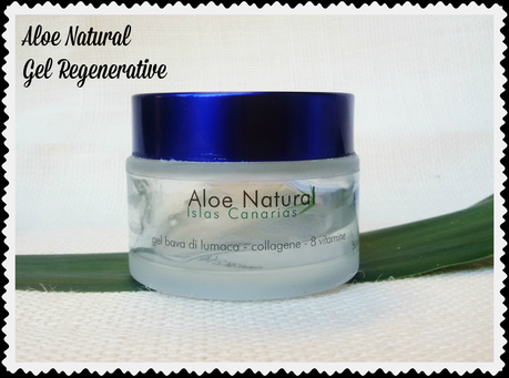 Aloe Natural Islas Canarias - Gel viso Regenerative con bava di lumaca, Aloe Vera Stem Cells crema viso e Aloe Vera crema corpo