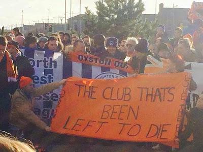 (VIDEO)Worst Owners in Football? Blackpool Fans Fight Back #‎OystonOut