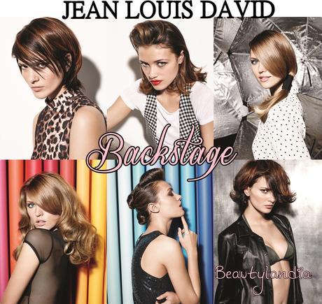 JEAN LOUIS DAVID - Backstage, collezione Primavera Estate 2015 -