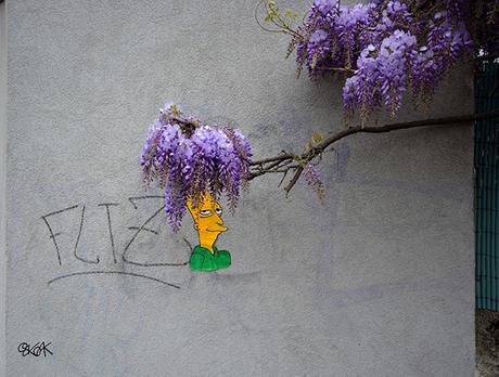 CULTURA: I Simpson come street art