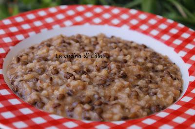 Zuppe e minestre: Zuppa di lenticchie e riso