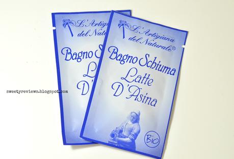 [Review] A sample of ... Bagno Schiuma Latte d'Asina di L'Artigiana del Naturale