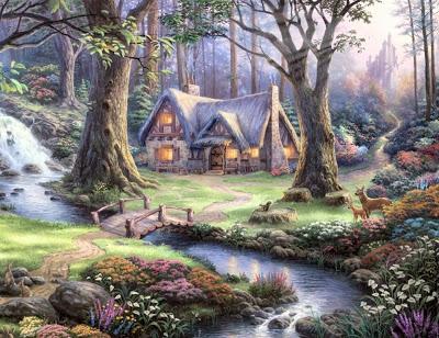 Schema per il punto croce: La foresta incantata_5