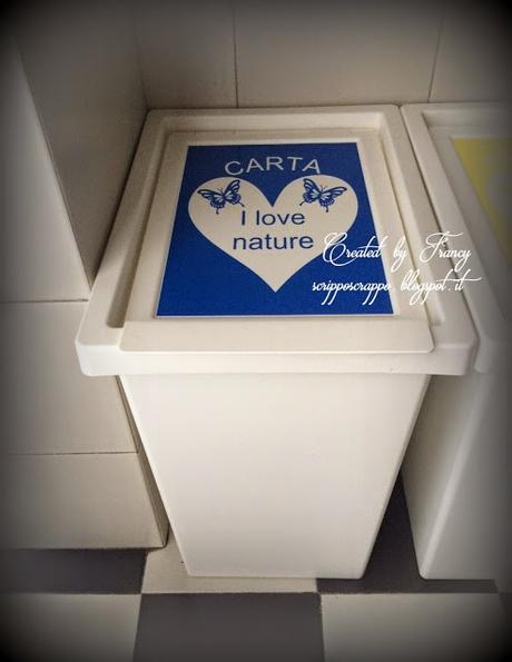 RACCOLTA DIFFERENZIATA CON STILE E... VINILE - SEPARATE WASTE COLLECTION WITH STYLE AND...VINYL