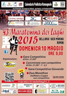 Domenica la 43^ MARATONINA DEI LAGHI Bellaria Igea Marina