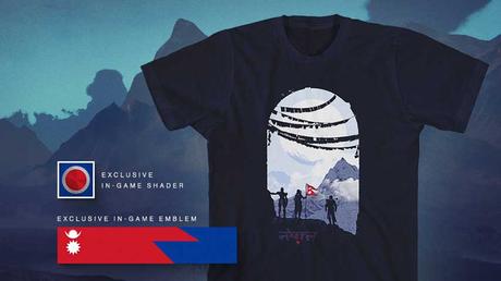 Bungie ha raccolto oltre 400.000 dollari per il Nepal grazie alla speciale t-shirt di Destiny