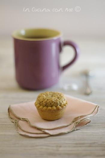 Mini tartellette con ripieno alle mandorle