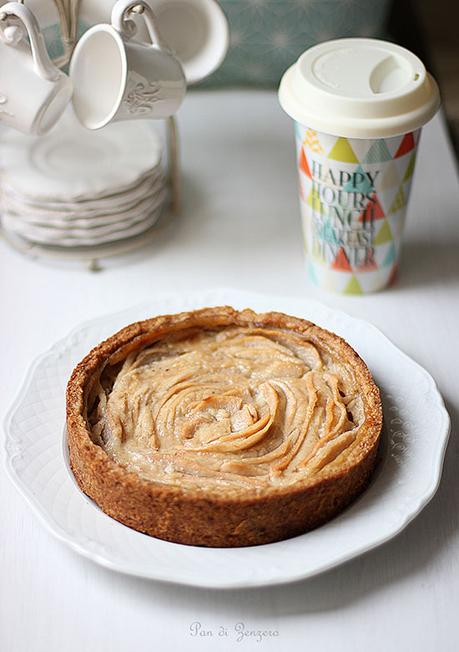 crostata nocciole e pere