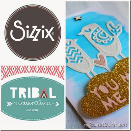 cafe creativo - craft asylum - sizzix big shot plus - fustelle tribal