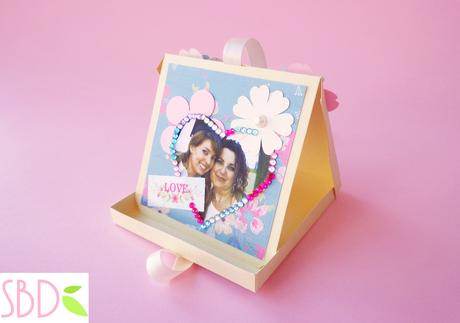 Card Targa festa della mamma - Mother's day Plate card