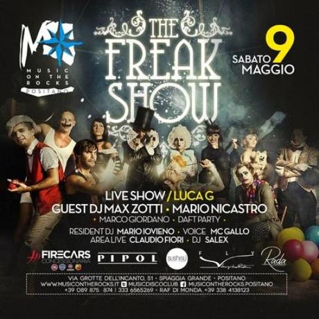 9/5 The Freak Show @ Music on The Rocks Positano (SA)