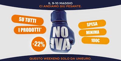 Promozione Giù pesante Unieuro domani 9 e domenica 10 maggio