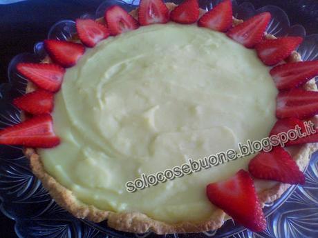 Crostata di fragole e kiwi