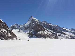 La neve sul ghiaccio