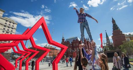 2015, Piazza Rossa, Mosca. Parata militare dedicata al 70° anniversario della Vittoria