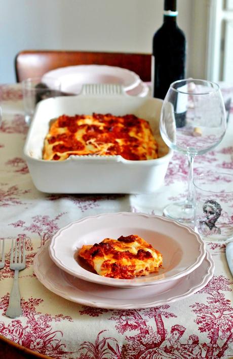 LA MIA CLASSICA LASAGNA PER LA FESTA DELLA MAMMA...