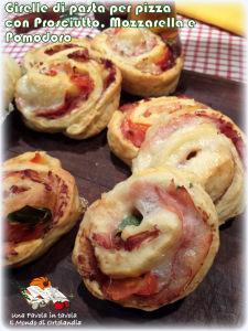 Girelle di pasta per pizza con prosciutto, mozzarella e pomodoro: nuove idee 20150429_184801
