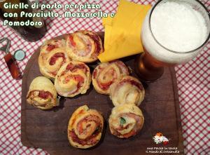 Girelle di pasta per pizza con prosciutto, mozzarella e pomodoro: nuove idee 20150429_184855