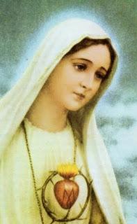 Schema per il punto croce: Madonna di Fatima_5