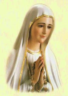 Schema per il punto croce: Madonna di Fatima_3