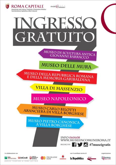 ROMA - DAL 11 AL 15 MAGGIO 2015 ROMA GRATIS - ROME FOR FREE