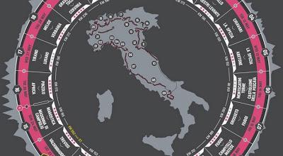 Giro d’Italia 2015 - Appenini, Alpi e una lunga crono
