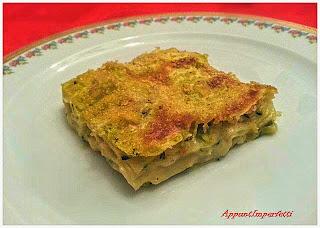 Oggi cucina...Giovanna - Lasagne al Salmone e zucchine