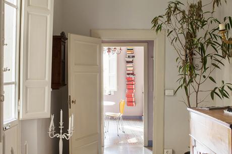 abitazione di un architetto, libreria 