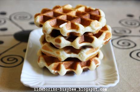 Dolci Pasticci - Waffle di Liegi or Liege Waffles