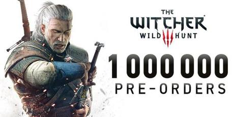 the witcher 3 wild hunt 1 million pre-order